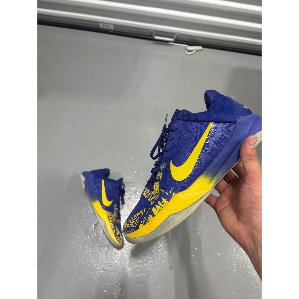 Nike Kobe 5 Protro 5x Champ Lakers Court Purple Gold CD4991-400 Mens 12